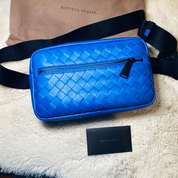 Bottega Veneta Other - Bottega Veneta Vibrant Blue Belt Bag